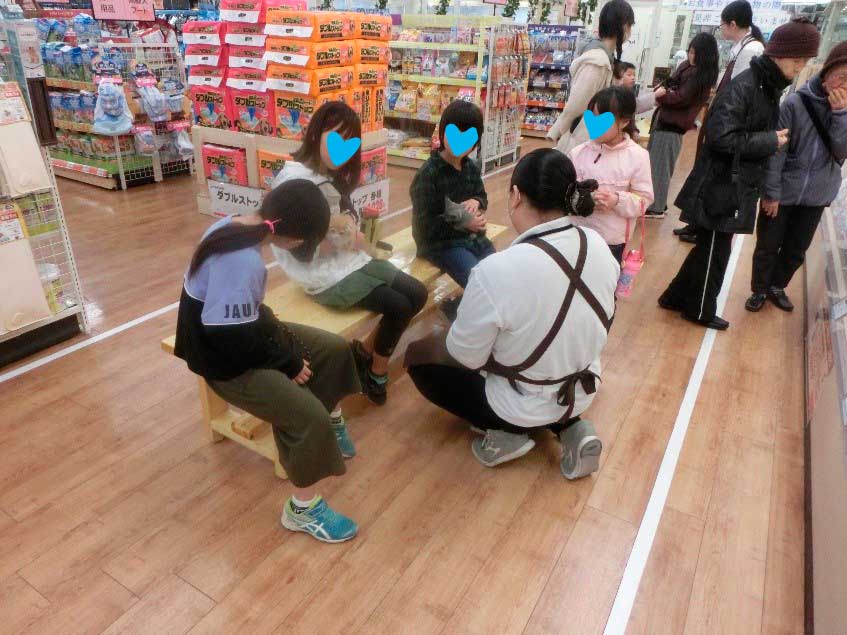 ペットショップ見学